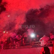 Petrecere și foc de artificii în Piața Constituției. FCSB, campioană Superligă 2024-2025. Foto: Sergiu Alexandru (GSP.RO)