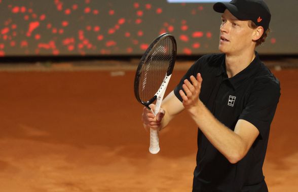 Jannik Sinner e în finală la Roma, unde îl va întâlni pe Carlos Alcaraz