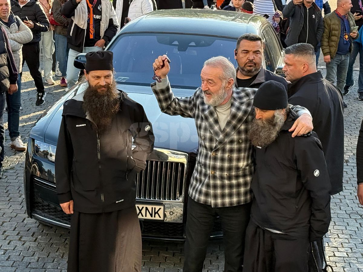 Gigi Becali, apariție spectaculoasă și o promisiune la venirea pe Arena Națională: „O să o aduc aici!”