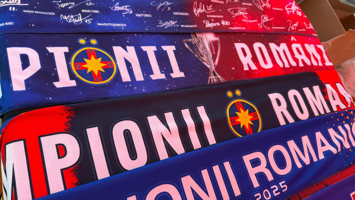 FCSB - Universitatea Craiova, fiesta roș-albastră, imagini înaintea meciului, 17 mai 2025