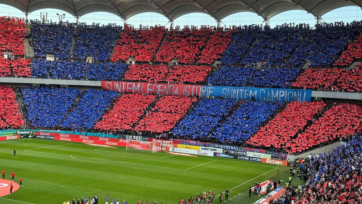 Galeria celor de la FCSB, scandare îndreptată către Mirel Rădoi! Momentul, surprins de reporterii GSP