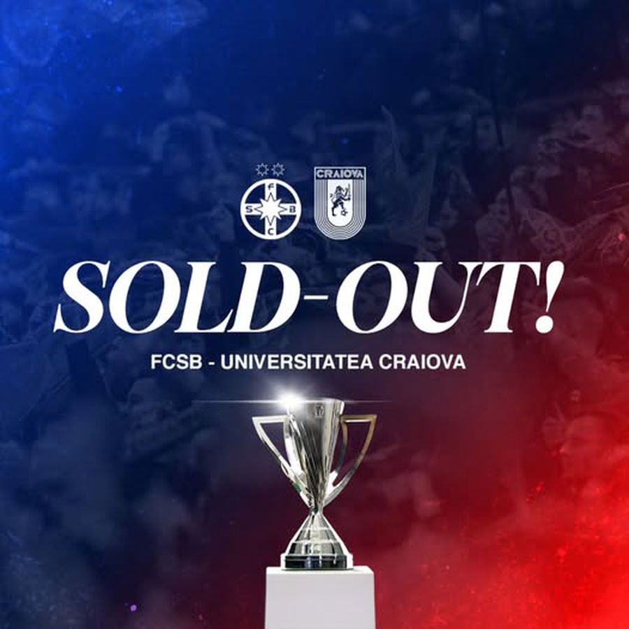 FCSB - Universitatea Craiova, fiesta roș-albastră din stadion până în Piața Constituției: toate detaliile în timp real din ziua în care campioana primește marele trofeu!