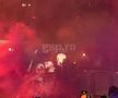 Petrecere și foc de artificii în Piața Constituției. FCSB, campioană Superligă 2024-2025. Foto: Sergiu Alexandru (GSP.RO)