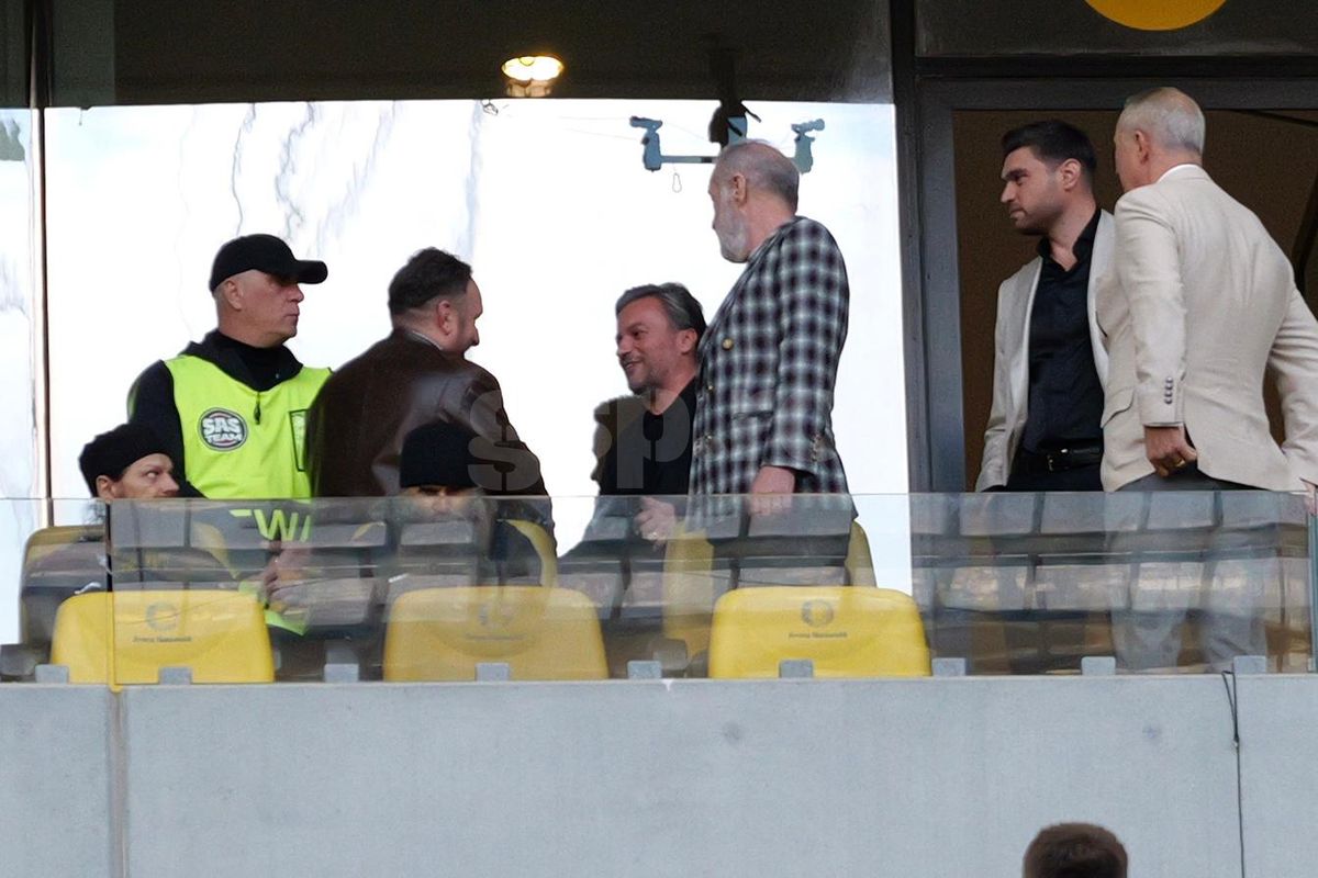 Gigi Becali, pe Arena Națională la FCSB - Universitatea Craiova  / foto GSP