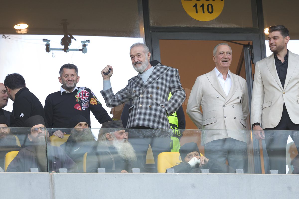 Gigi Becali, pe Arena Națională la FCSB - Universitatea Craiova  / foto GSP