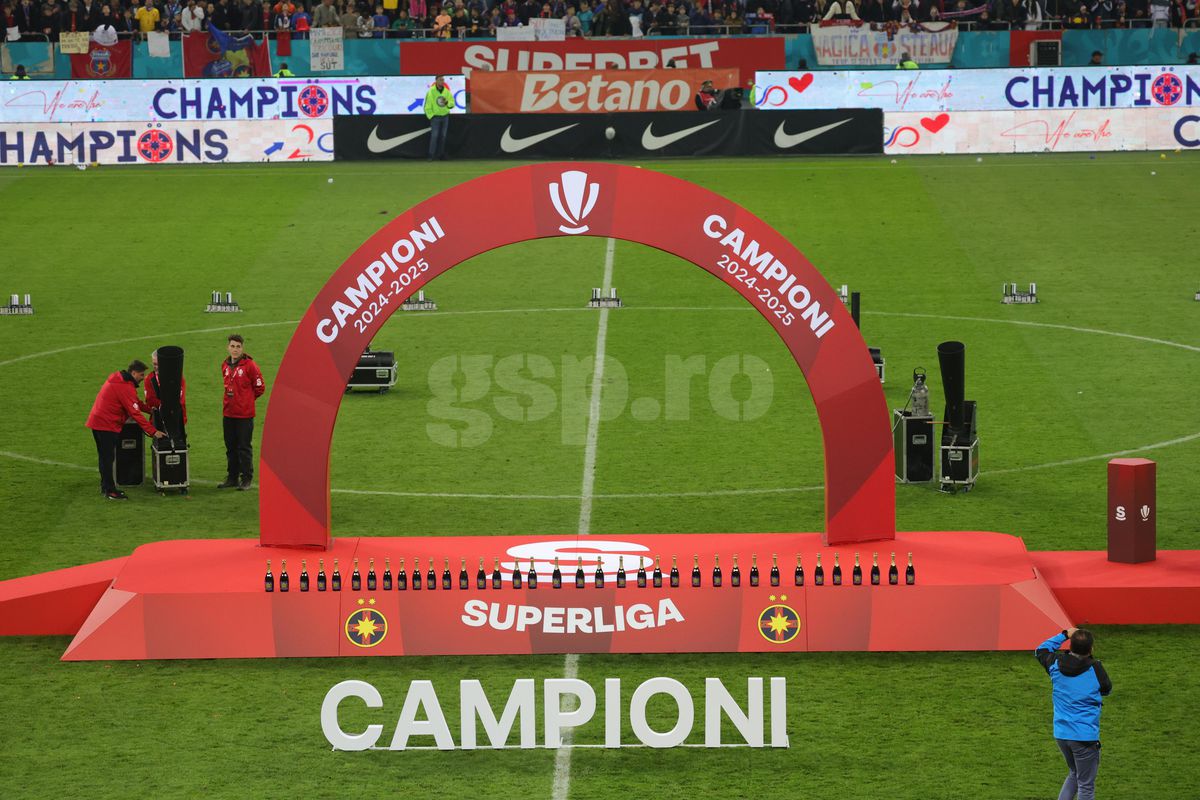 FCSB - sărbătoare de titlu // 17.05.2025