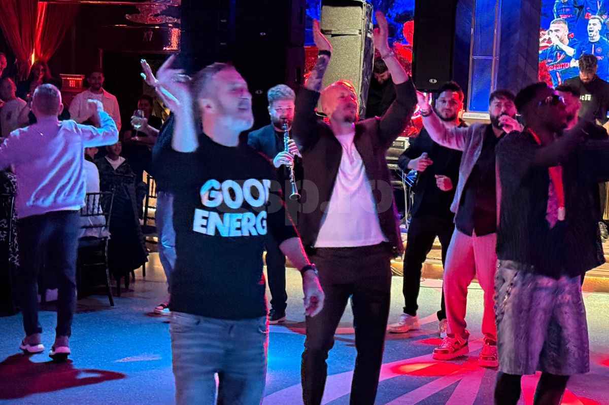 FCSB, petrecere în club