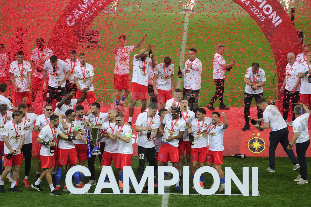 FCSB - sărbătoare de titlu // 17.05.2025