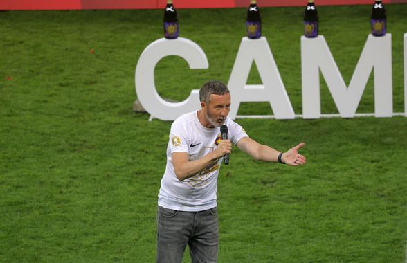 Mihai Stoica, mesaj din 5 cuvinte în dimineața de după sărbătoarea titlului la FCSB