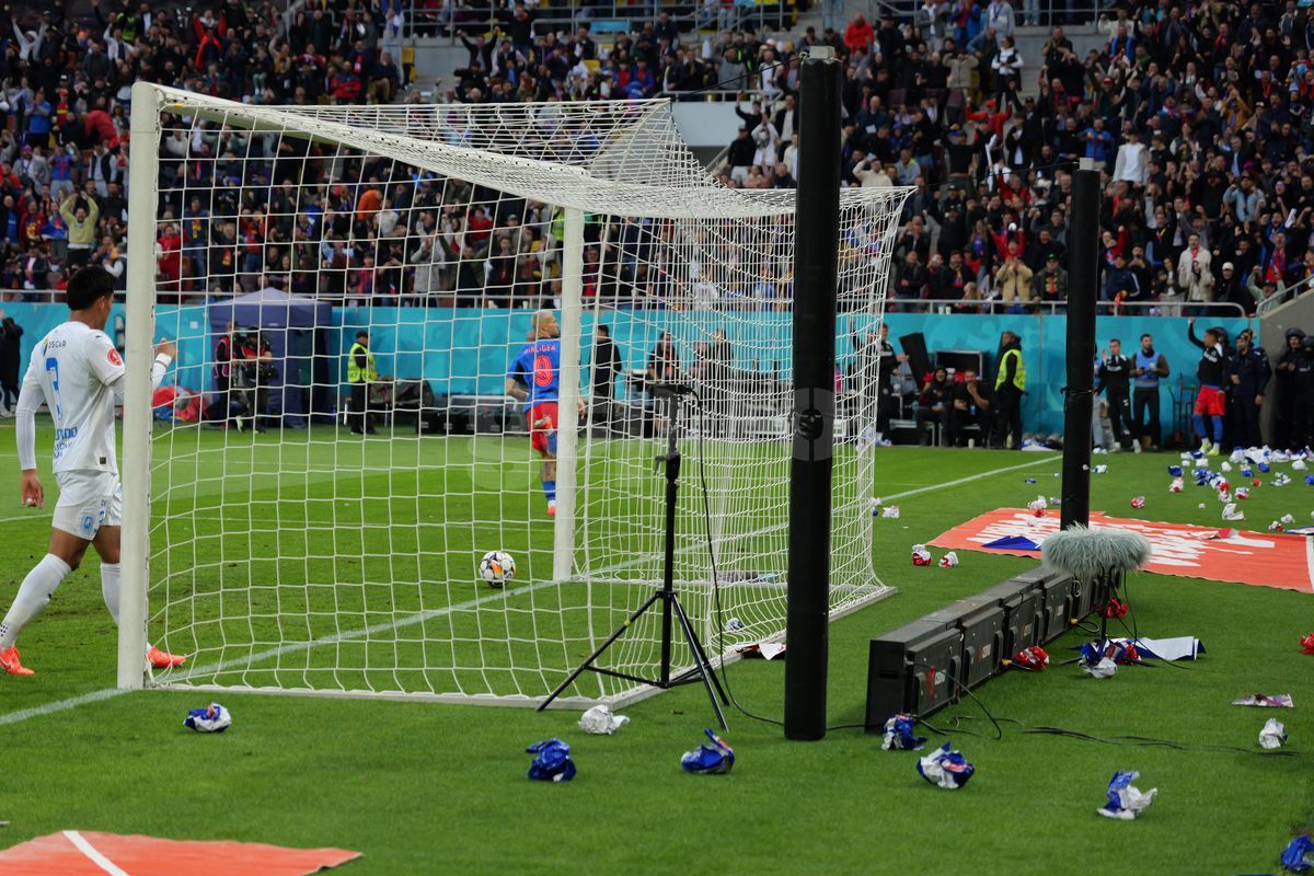 FCSB - Universitatea Craiova, petrecere de titlu pentru bucureșteni, imagini din meci // 17.05.2025