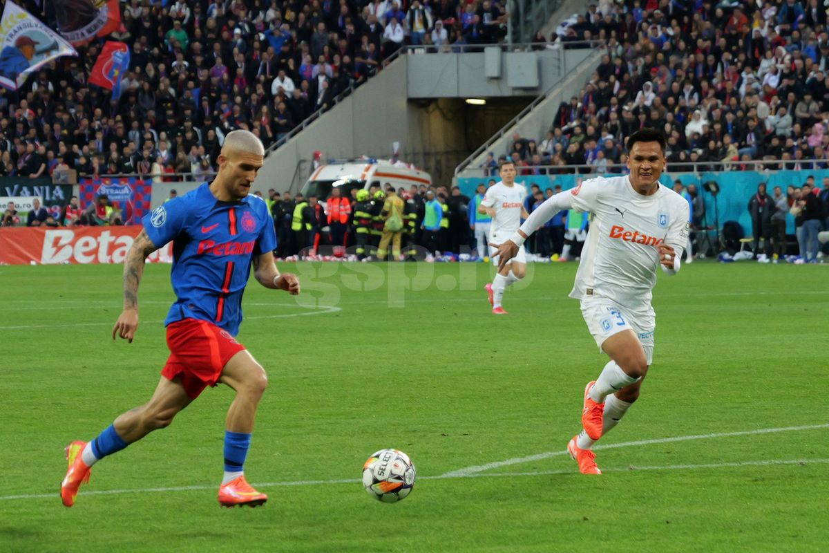 FCSB - Universitatea Craiova, petrecere de titlu pentru bucureșteni, imagini din meci // 17.05.2025