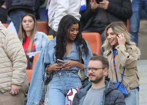 Soția lui Ngezana, vestimentație cu un detaliu inedit la FCSB - Universitatea Craiova