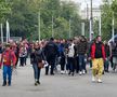 FCSB - Universitatea Craiova, fiesta roș-albastră, imagini înaintea meciului, 17 mai 2025
