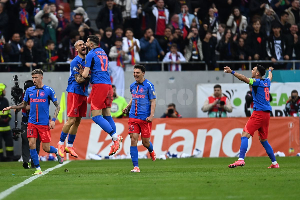 FCSB - Universitatea Craiova, petrecere de titlu pentru bucureșteni, imagini din meci // 17.05.2025