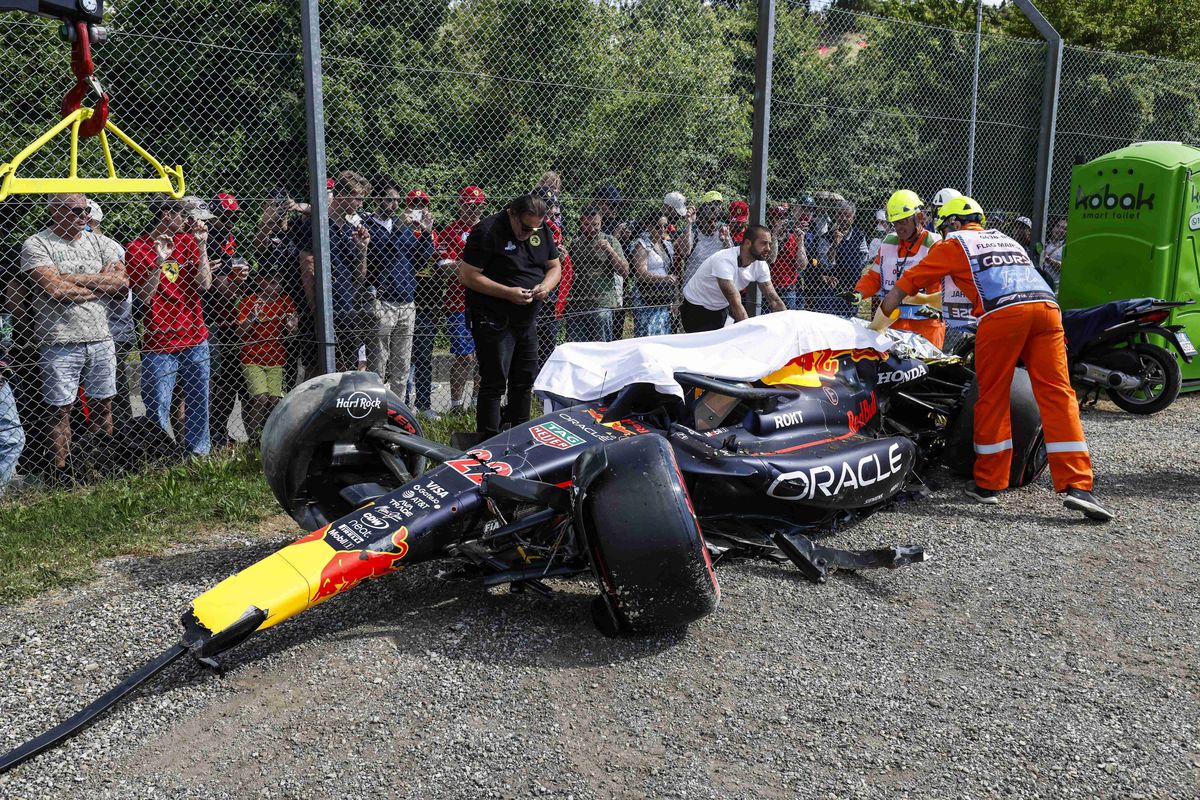 Yuki Tsunoda, accident violent în calificările de la Imola