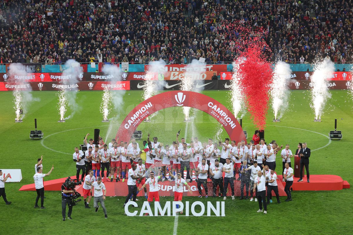 FCSB - sărbătoare de titlu // 17.05.2025