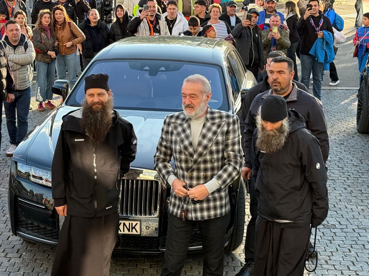 Gigi Becali, apariție spectaculoasă și o promisiune la venirea pe Arena Națională: „O să o aduc aici!”