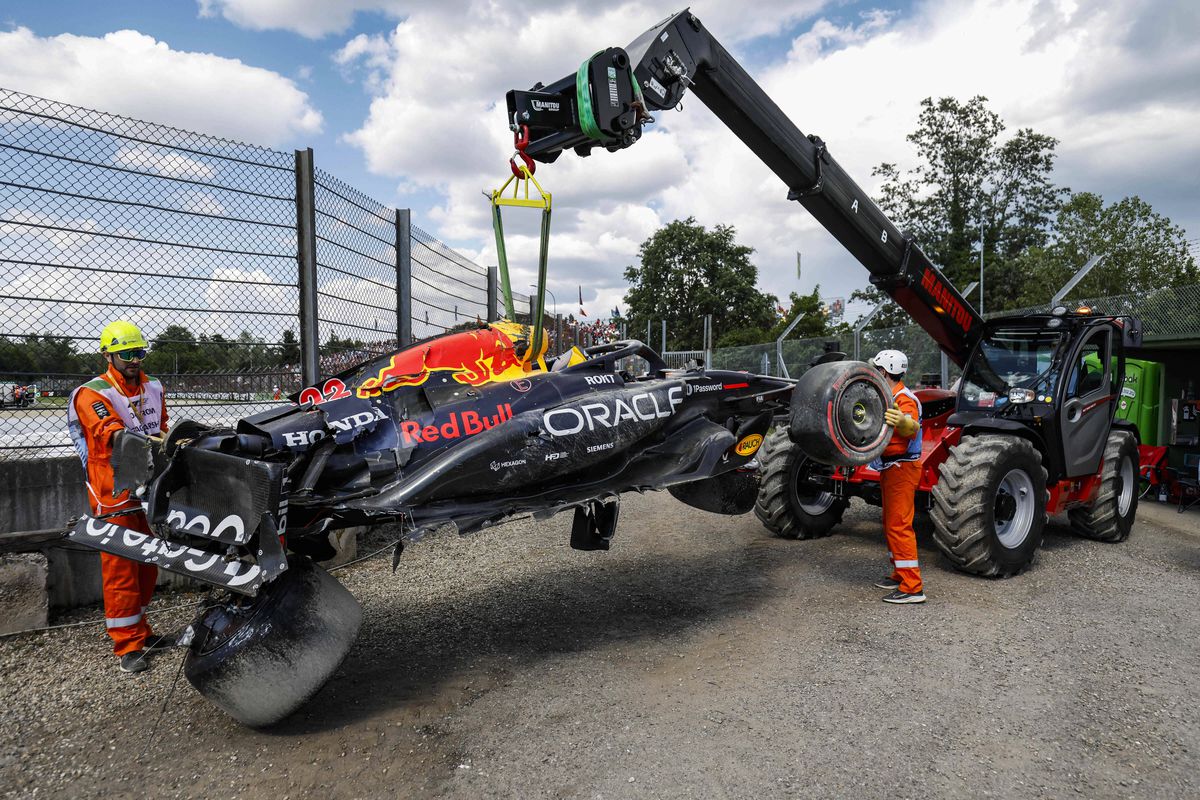 Yuki Tsunoda, accident violent în calificările de la Imola