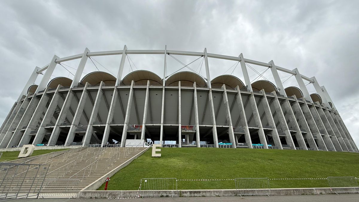 Scenografia pregătită de FCSB / FOTO: GSP