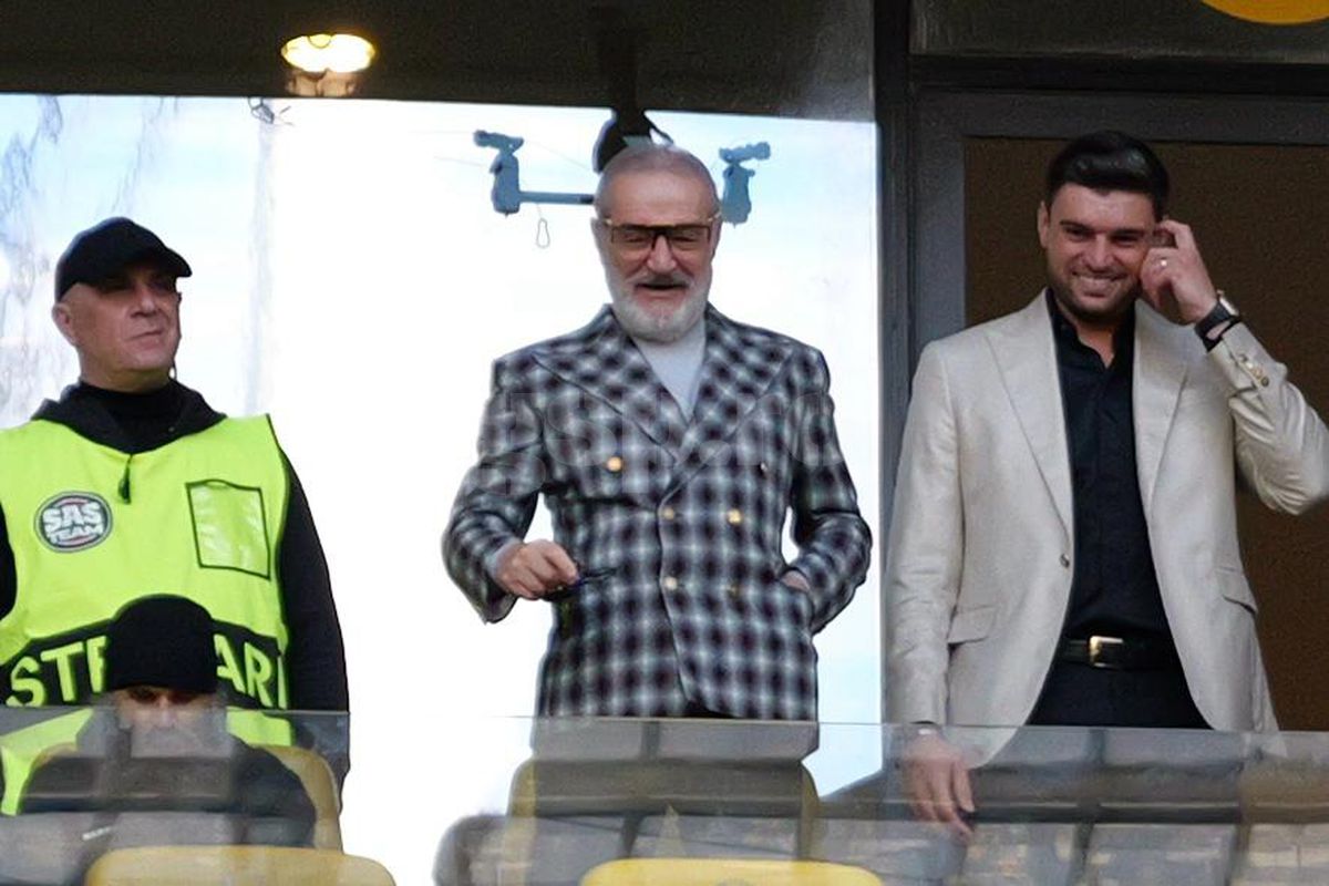 Gigi Becali, apariție spectaculoasă și o promisiune la venirea pe Arena Națională: „O să o aduc aici!”
