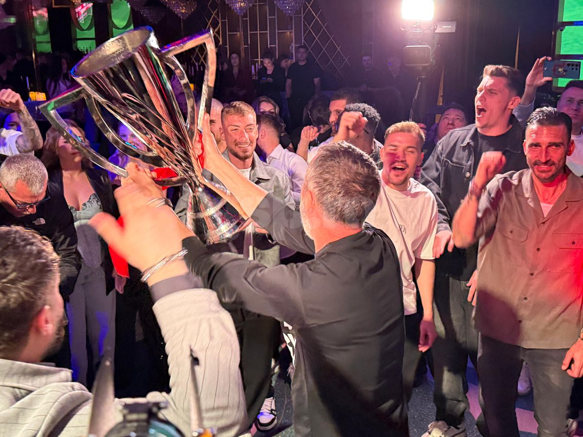 FCSB s-a mutat în club » Petrecere dezlănțuită a campionilor: imagini senzaționale cu MM, Chiricheș, Pintilii și Elias