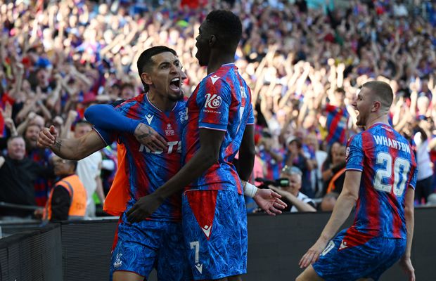 Victorie ISTORICĂ pentru Crystal Palace » „Vulturii” au învins-o pe Manchester City în finala FA Cup și și-au trecut în palmares primul trofeu major