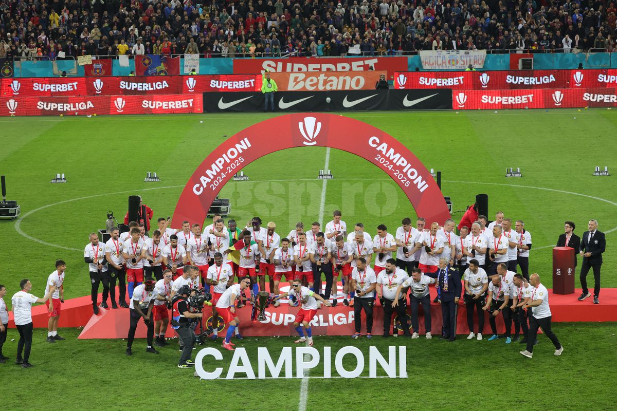 FCSB - sărbătoare de titlu // 17.05.2025