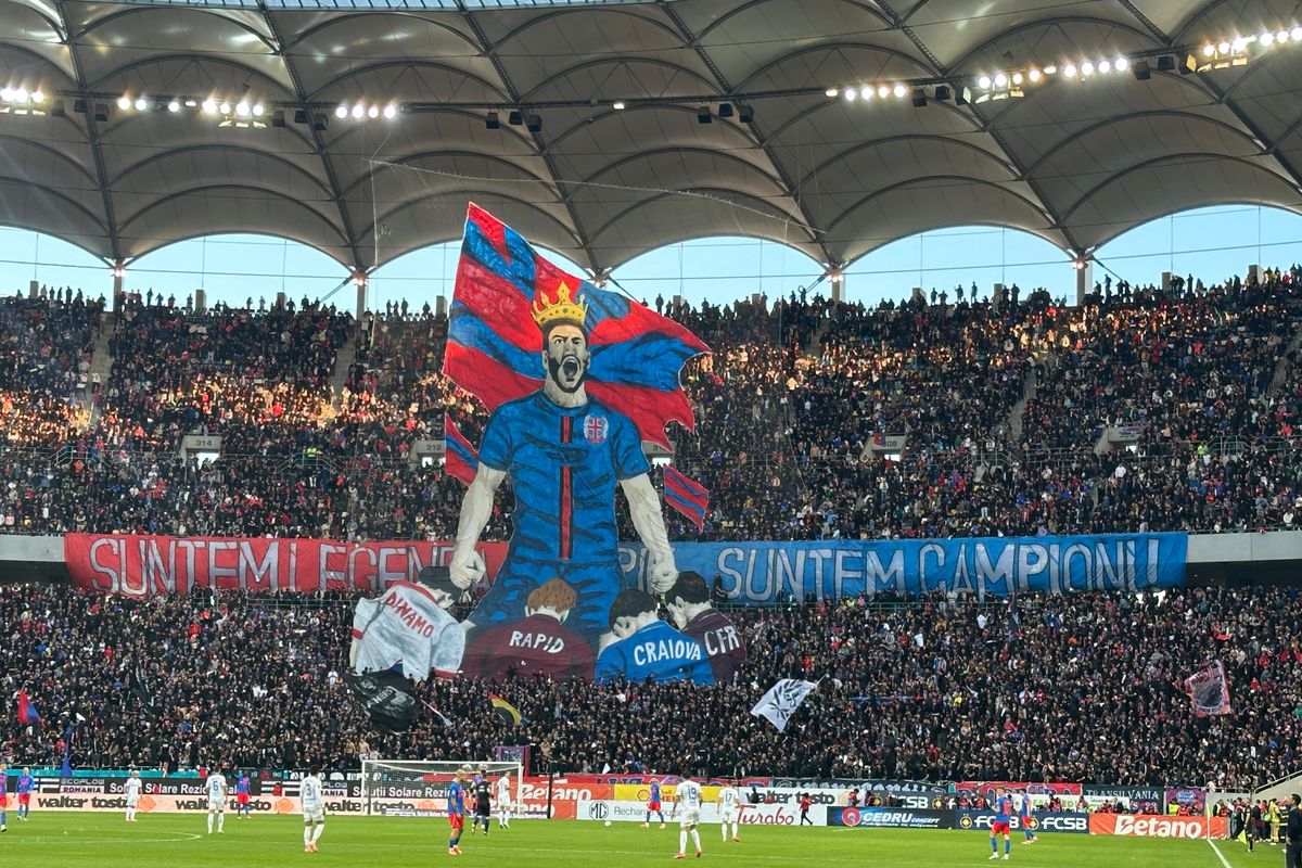 Scenografie de titlu la FCSB - Universitatea Craiova