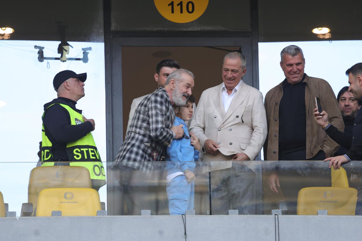 Gigi Becali, apariție spectaculoasă și o promisiune la venirea pe Arena Națională: „O să o aduc aici!”