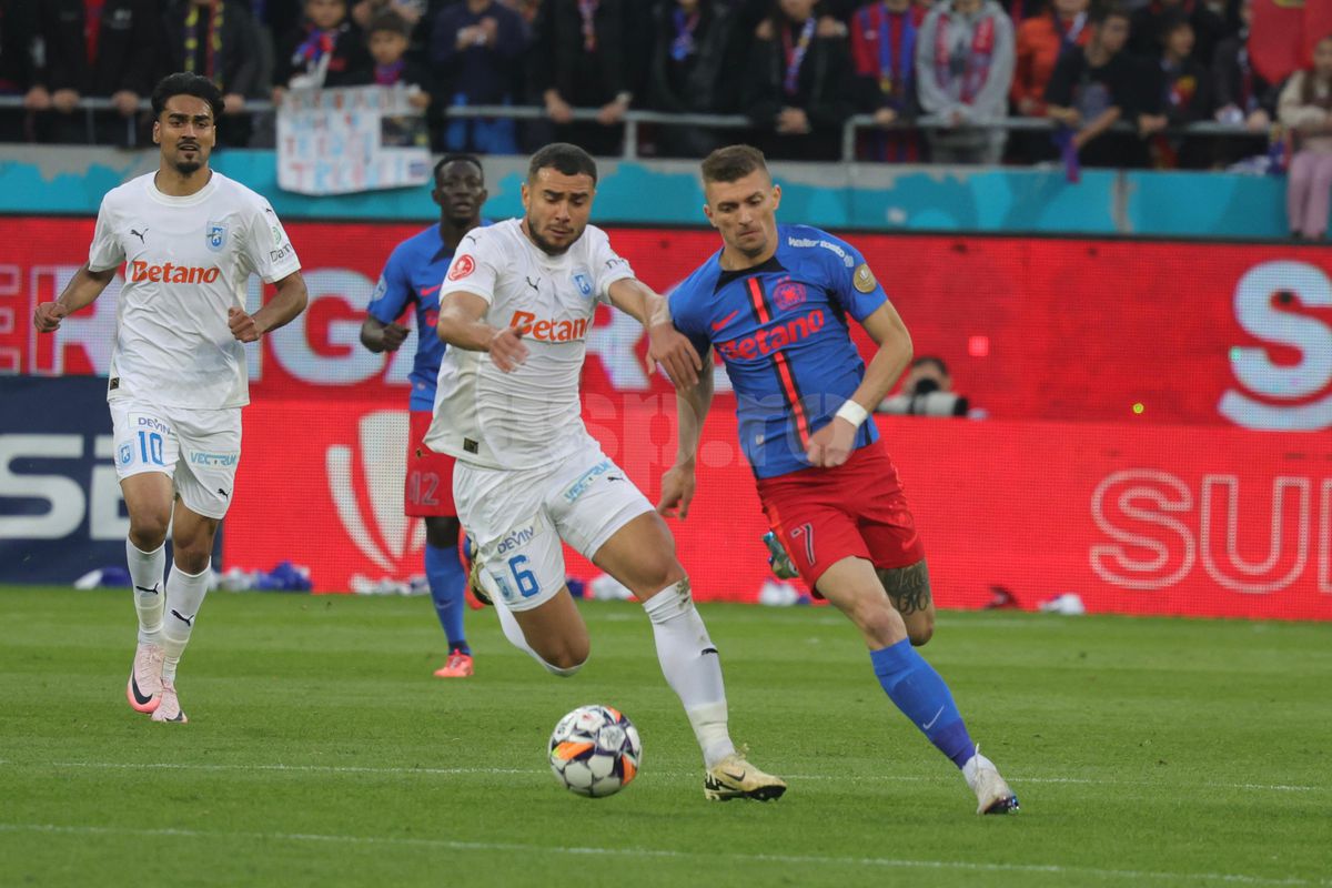 FCSB - Universitatea Craiova, petrecere de titlu pentru bucureșteni, imagini din meci // 17.05.2025