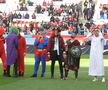Jucătorii FCSB au venit deghizați în personaje din desenele animate, imagini de pe gazon