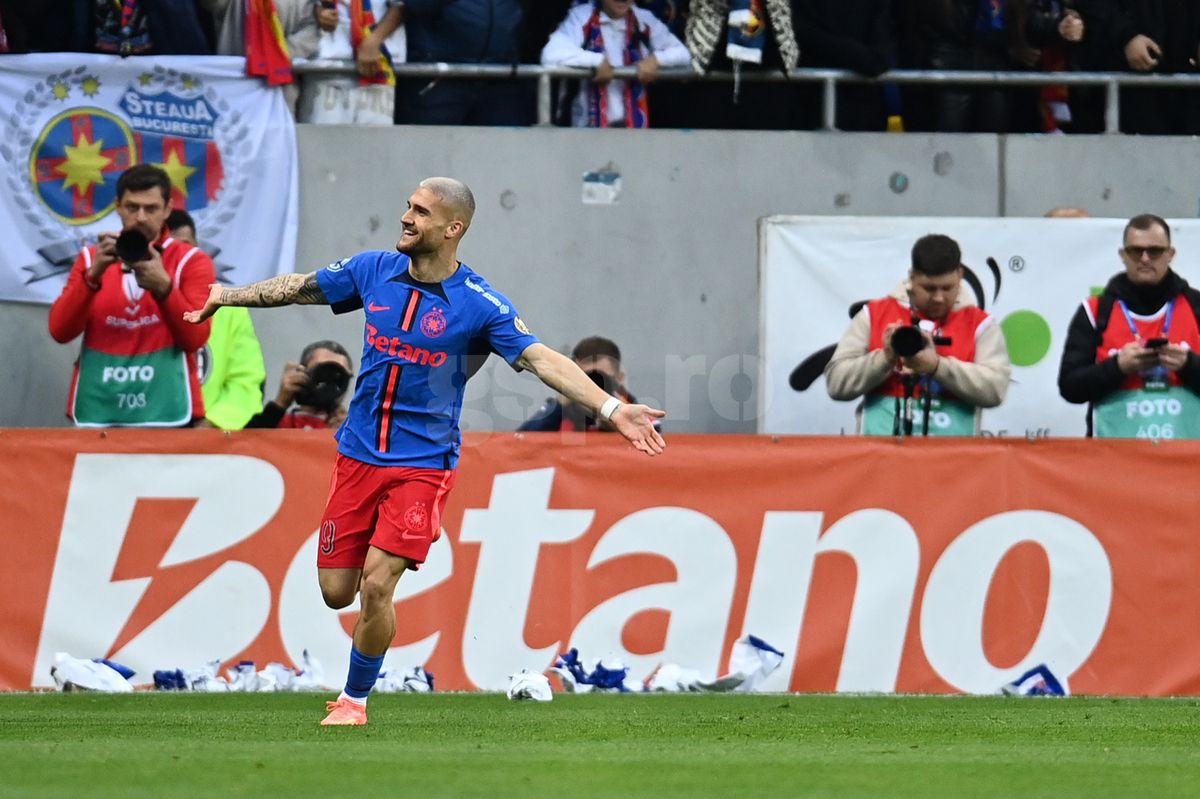 FCSB - Universitatea Craiova, petrecere de titlu pentru bucureșteni, imagini din meci // 17.05.2025