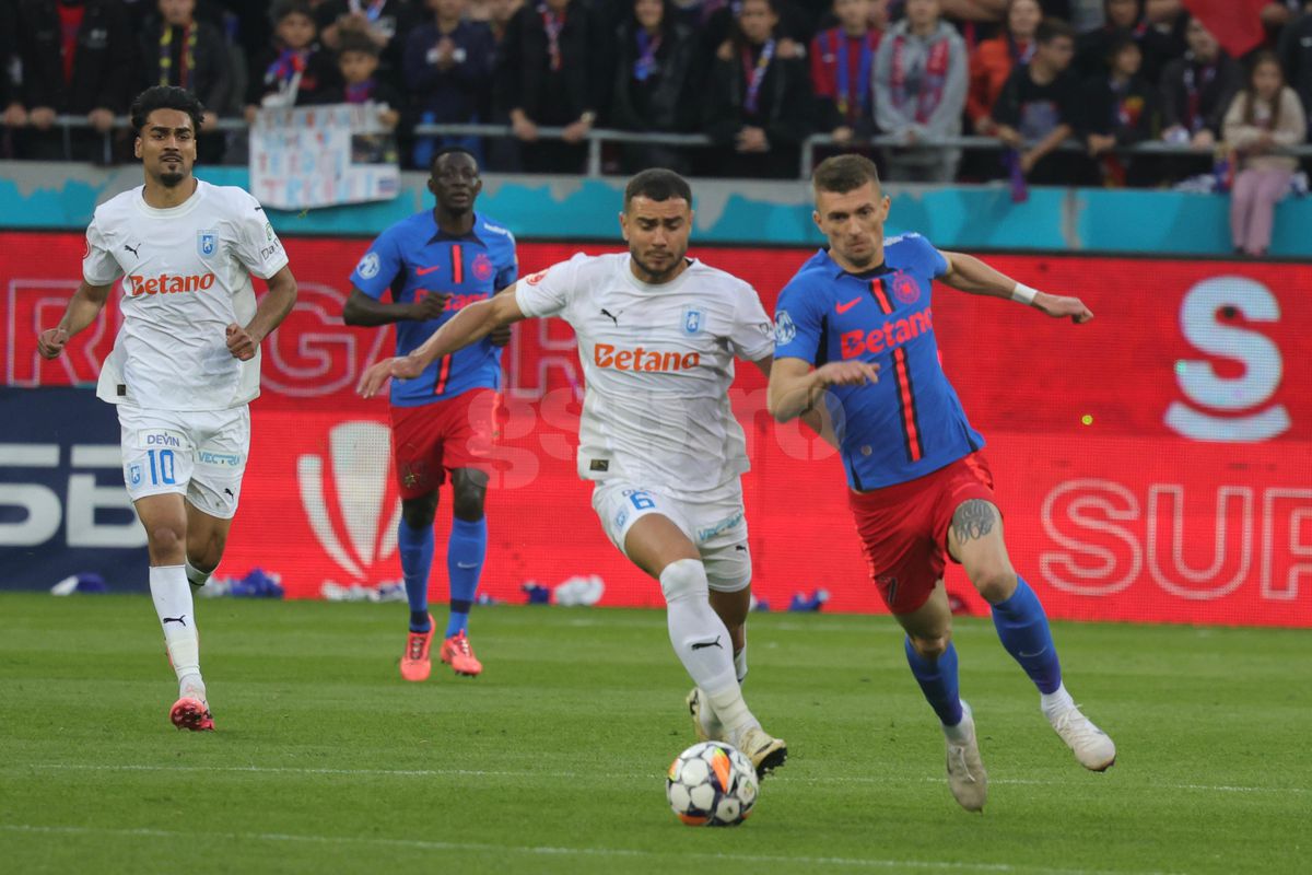 FCSB - Universitatea Craiova, petrecere de titlu pentru bucureșteni, imagini din meci // 17.05.2025