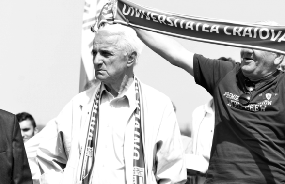 Fostul jucător de legendă al Craiovei, supranumit „Părintele gazonului”, s-a stins în această dimineață