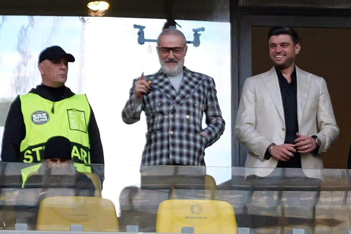 Gigi Becali, apariție spectaculoasă și o promisiune la venirea pe Arena Națională: „O să o aduc aici!”