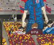 Scenografia pregătită de FCSB / FOTO: GSP