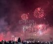 Petrecere și foc de artificii în Piața Constituției. FCSB, campioană Superligă 2024-2025. Foto: Sergiu Alexandru (GSP.RO)