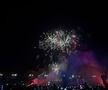 Petrecere și foc de artificii în Piața Constituției. FCSB, campioană Superligă 2024-2025. Foto: Sergiu Alexandru (GSP.RO)