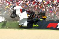 Accident horror în prima sesiune de calificări de la Imola »  S-a răsucit cu mașina la 240 km/h
