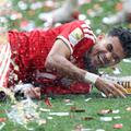 Luis Diaz a primit „botezul” berii la Munchen / Foto: GettyImages