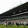 Hearts contestă că fanii au intrat pe teren înainte de fluierul de final al partidei / foto: Imago Images