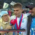 David Matei, interviu alături de părinți