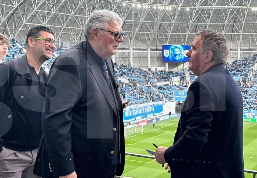 Vicenţiu Iorgulescu, Gino Iorgulescu și Gică Hagi / FOTO: Andrei Crăițoiu (GSP.ro)