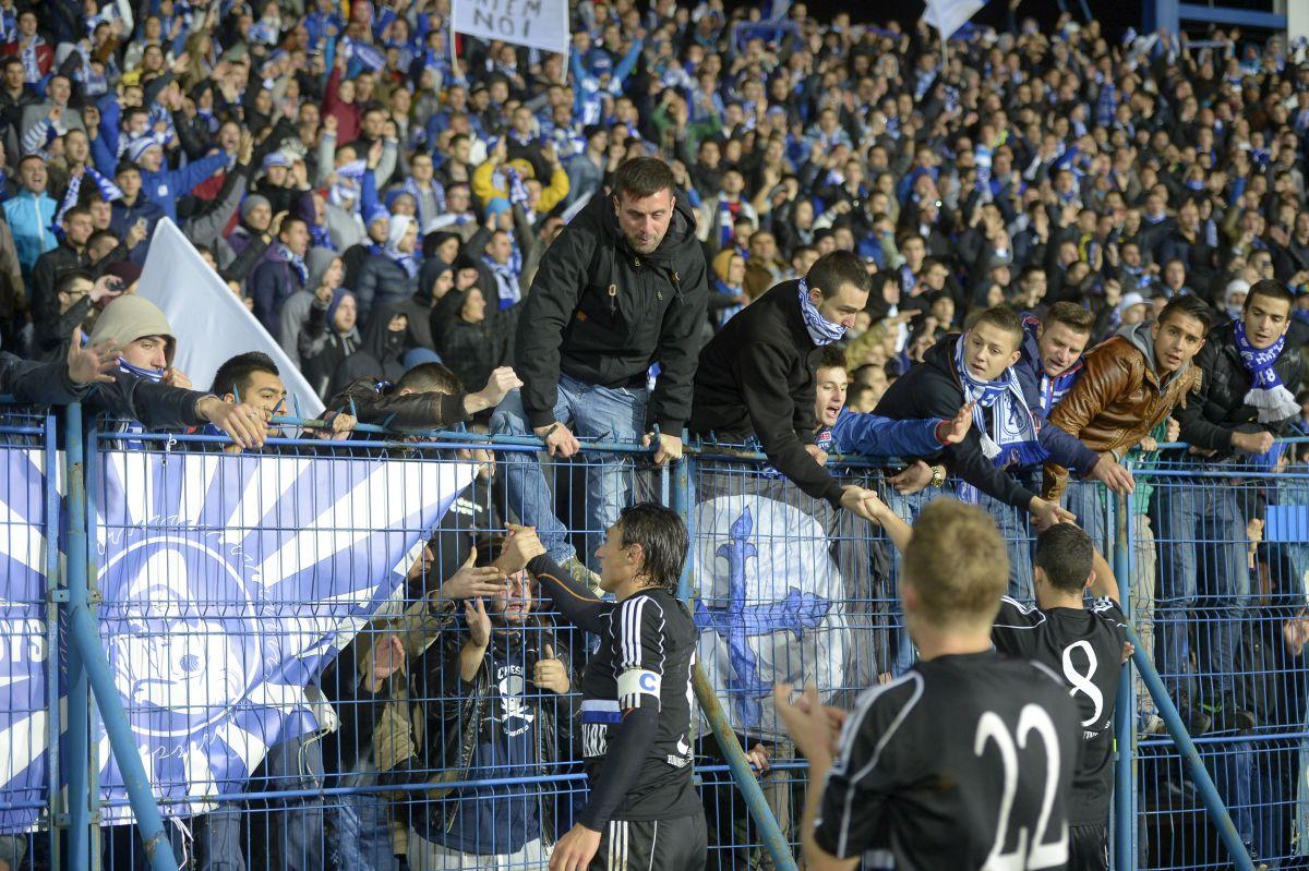 CS Universitatea - FC Universitatea Craiova, în toamna lui 2013: meci istoric pe „Oblemenco”