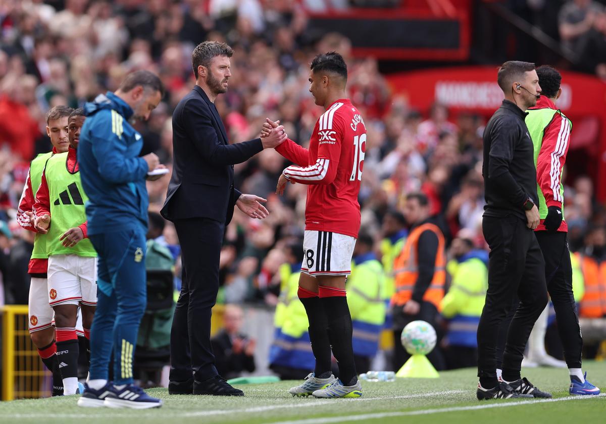 Casemiro, despărțire emoționantă de Old Trafford