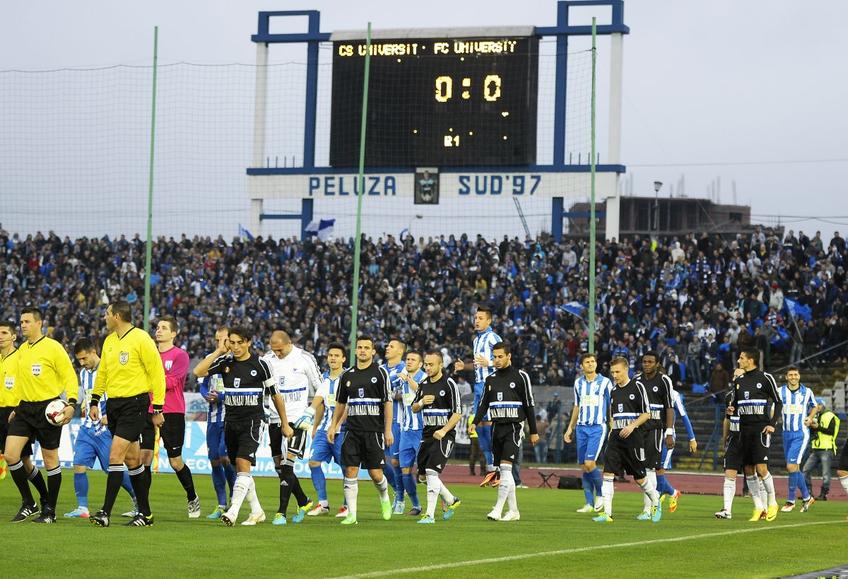 Duelul CSU Craiova - FC Universitatea Craiova, din 2013 / Sursă foto: Arhivă GSP