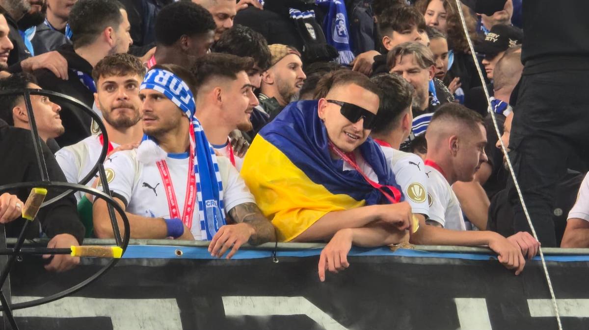 Singurele cuvinte rostite la firul ierbii de Mihai Rotaru, după titlul cucerit de Universitatea Craiova