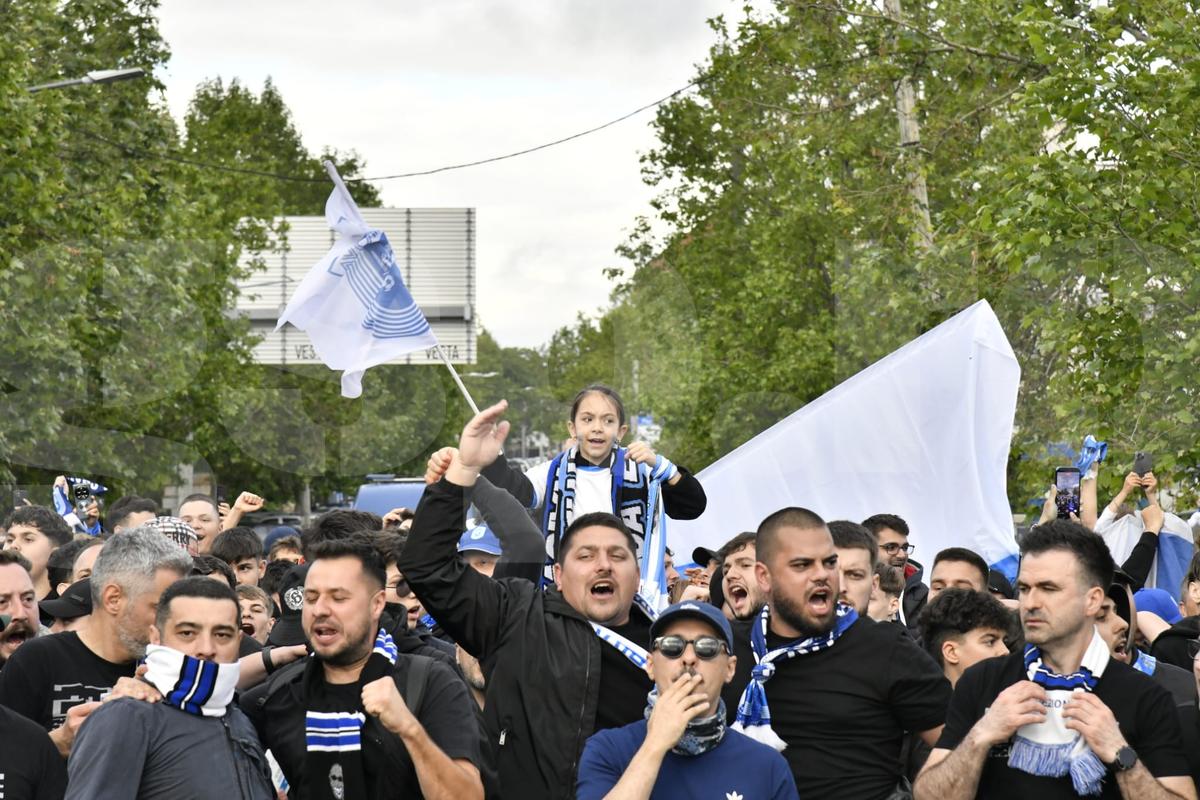Fotografii de Cristi Preda (GSP) înainte de Craiova - U Cluj