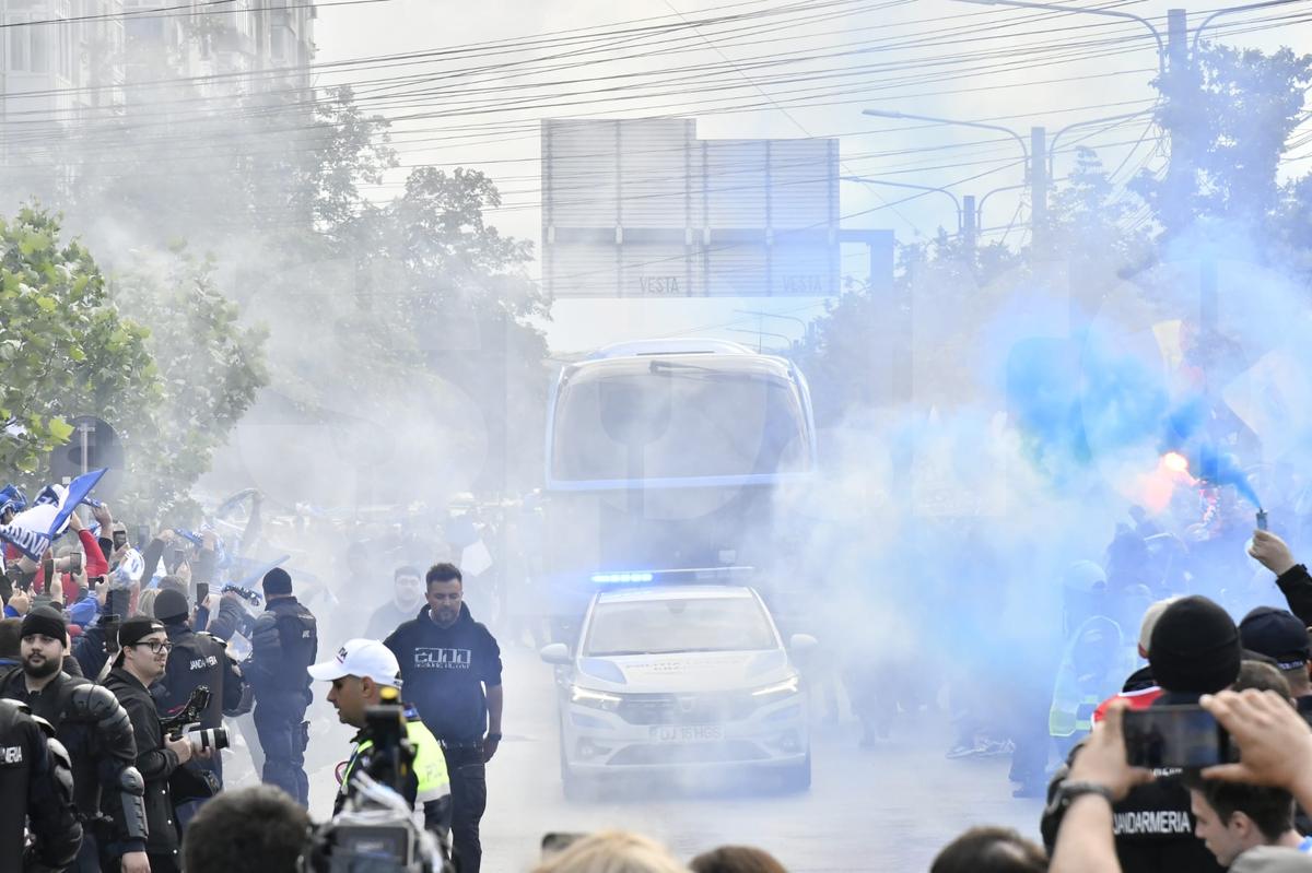 Fotografii de Cristi Preda (GSP) înainte de Craiova - U Cluj