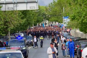 Universitatea Craiova - U Cluj, finala campionatului! A început „nebunia” în oraș. Primele informații și imagini de la reporterii GSP
